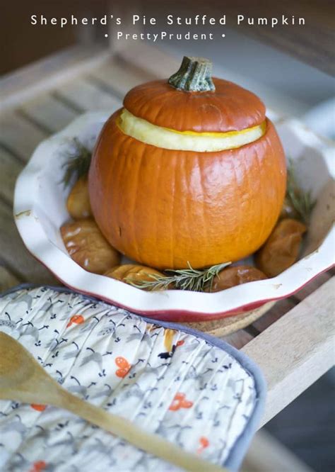 Shepherds Pie Stuffed Pumpkin Recipe Pretty Prudent