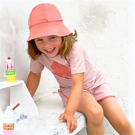 Alexa Swim Shorts Rose Nude Morocco Petit Crabe