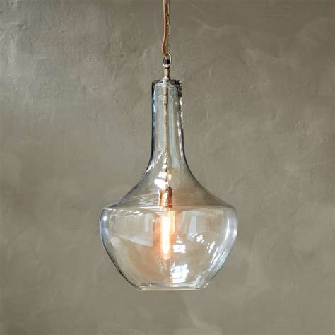 Recycled Glass Pendant Light