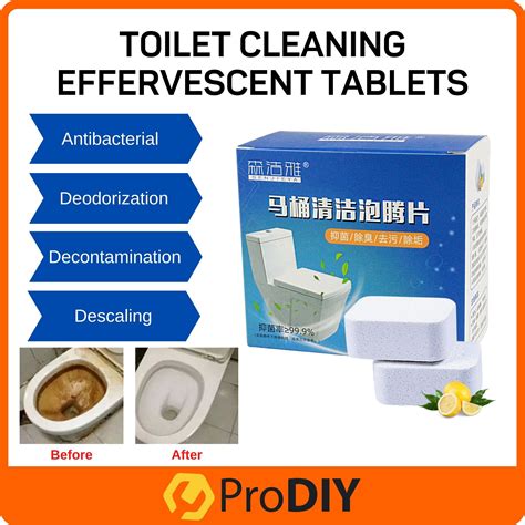 Toilet Cleaning Tablet Toilet Bowl Cleaner Tablets Instant Effervescent