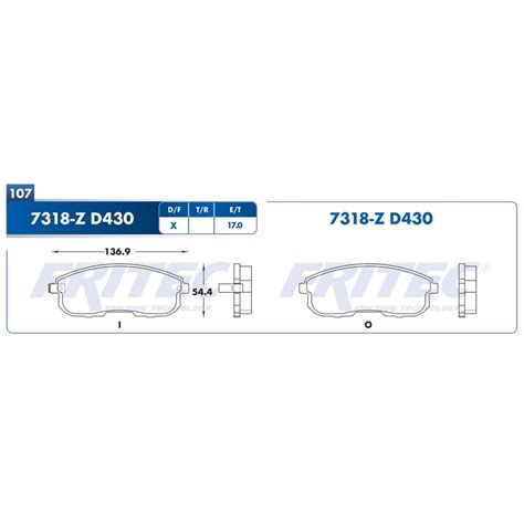 Juego De Balatas Delanteras Ceramicas Fritec Para Sentra I Altima