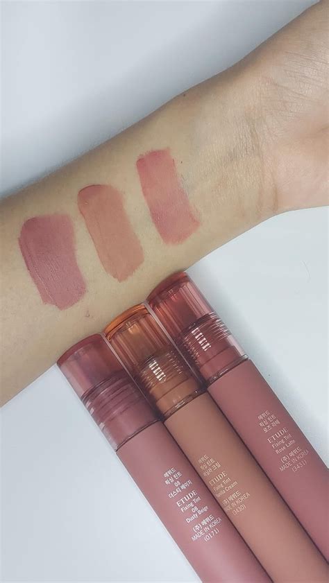 Etude House Fixing Tint Swatches Rbeautytalkph