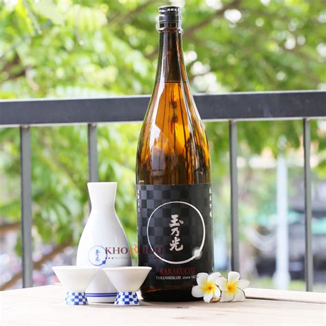 1 Abv Sake Tamanohikari Junmai Ginjo Karakuchi 1800ml Rượu Ngoại