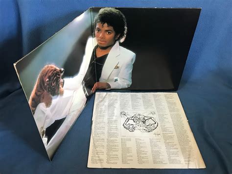 Vintage Michael Jackson Thriller Vinyl LP Record | Etsy