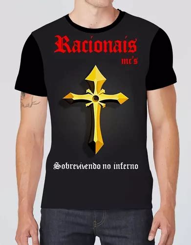 Camisa Camiseta Racionais Mc S Mano Brown Rap Mercadolivre