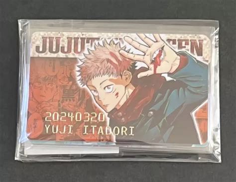 Carta Jujutsu Kaisen Satoru Gojo Megumi Fushiguro Yuhito Kojo