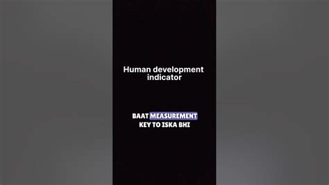 Hdi Human Development Indicator Knowledge Wali Video Shorts Knowledge