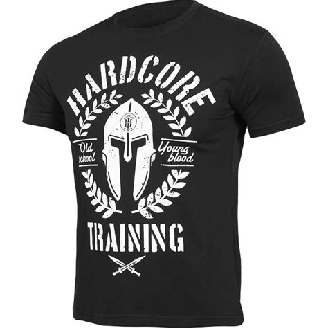 Футболка Hardcore Training Helmet Black hctshirt0330 в Москве купить по