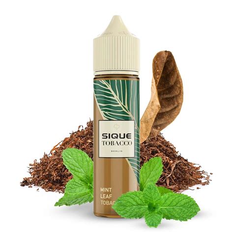 Sique Berlin Mint Leaf Tobacco Longfill House Of Vape