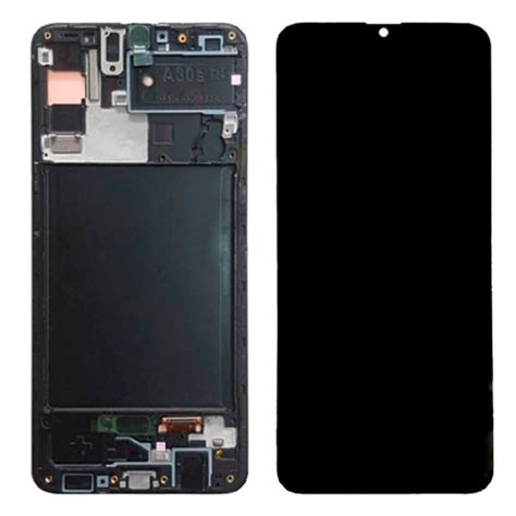 Modulo Samsung A S A Negro Orig C Marco Novocell