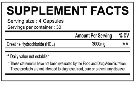 Creatine Hcl 120 Caps Vita Plus Canada