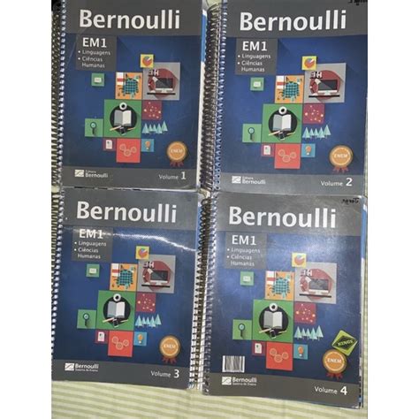 KIT COMPLETO APOSTILAS BERNOULLI Shopee Brasil