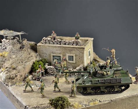 Military outpost - diorama