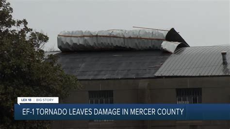 EF1 Tornado Leaves Damage In Mercer County