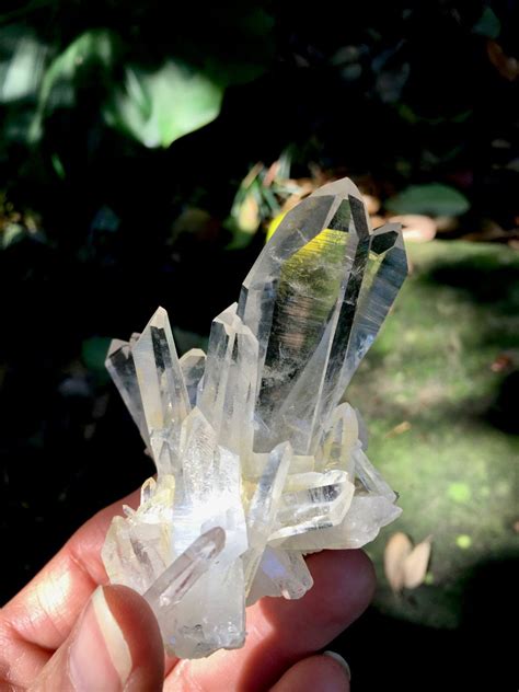 Arkansas Quartz Crystal Cluster 110 Gm Healing Crystal Etsy