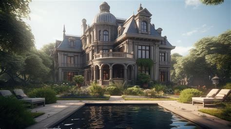 Premium AI Image | The house of the seven gables