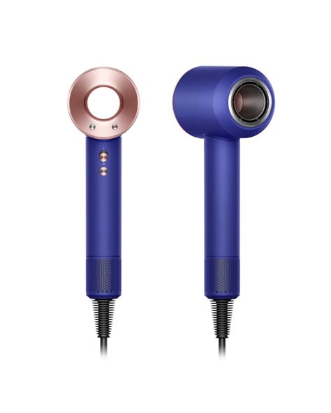 Фен Dyson Supersonic HD08 (Vinca blue и Rosé) с 5 насадками в чехле ...