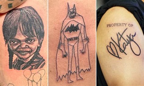 Tattoo Fails Prove Some Artists Should Be Banned Working Daily Mail