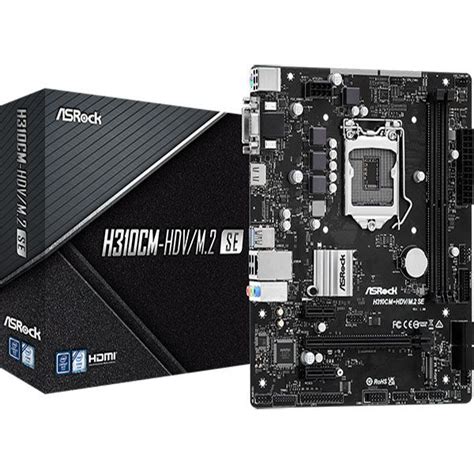 Материнская плата ASRock H310M-HDV/M.2 купить по низкой цене с ...