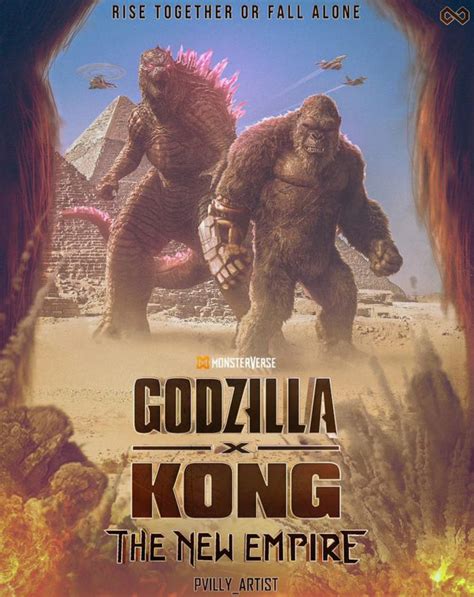 Godzilla X Kong Poster Godzilla Vs Kong Know Your Meme