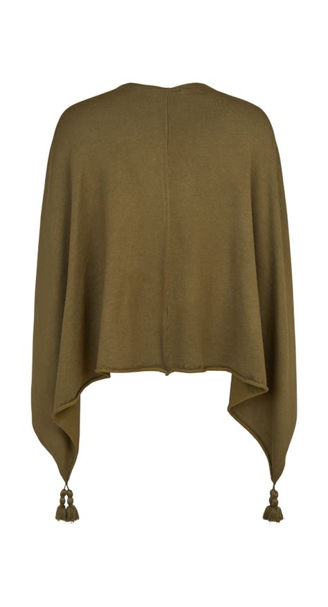 Smart Sunday Poncho Med Frynser Garderoben