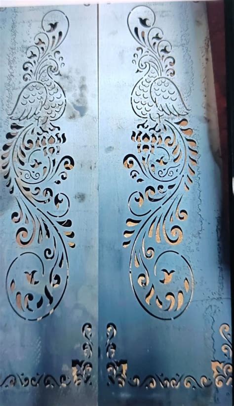 Cnc Plasma Cut Peacock With Frame Dxf Svg Design Makerbhawan