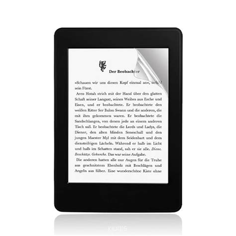 3Pcs Clear HD Screen Protector Guard Film Universal For Amazon Kindle Paperwhite / Kindle Touch ...