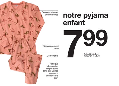 Notre Pyjama Enfant Zeeman