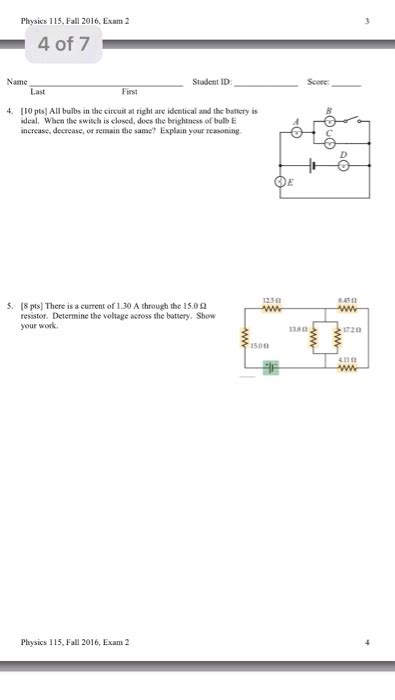 Solved All Bulbs In The Circuit At Right Are Identical And Chegg