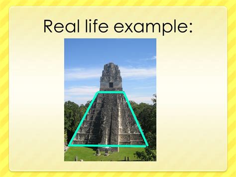 Examples Of Isosceles Trapezoid In Real Life