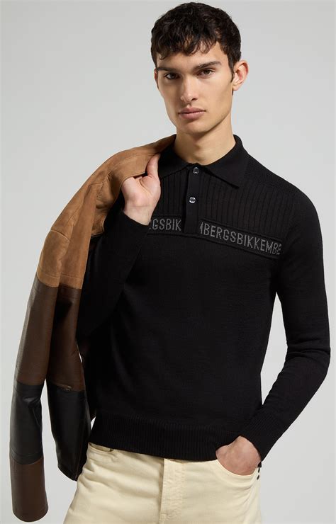 Men's knit polo | Bikkembergs