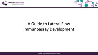 A guide to lateral flow immunoassay development | PPT