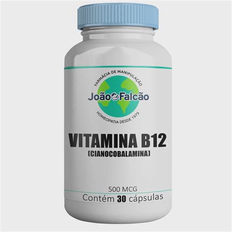 Vitamina B Cianocobalamina Mcg C Psulas Submarino