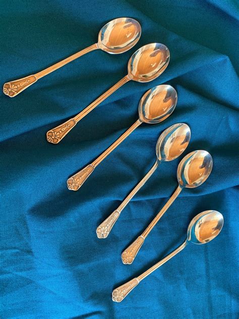 Sex Kaffeskedar I Nysilver K P P Tradera