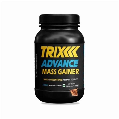 Body Core Science Trix Advance Mass Gainer 1kg Chocolate Weight Gainer Protein Powder At Rs 599