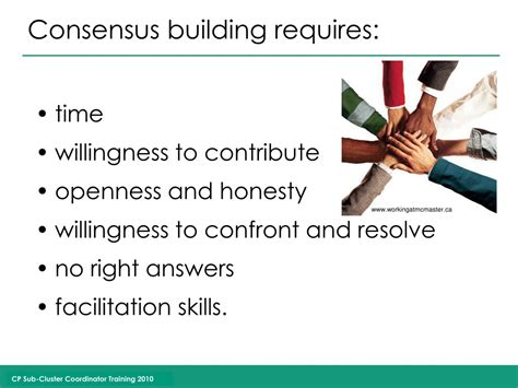 Ppt Consensus Building And Conflict Management Powerpoint