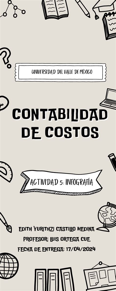 Infografia Contabilidad CONTABILIDADCONTABILIDAD DE COSTOS DE COSTOS