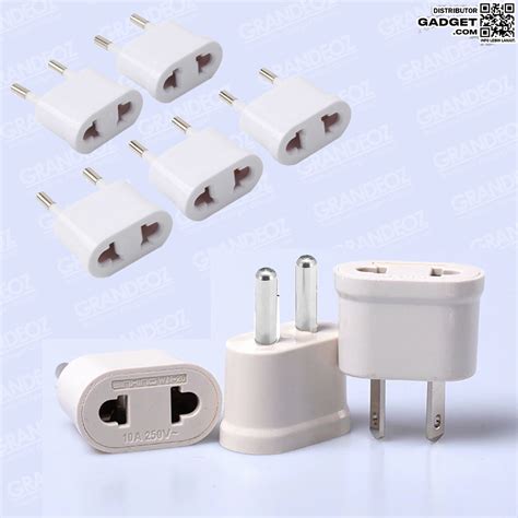 Jual Adaptor US To EU Colokan Socket Adapter Stop Kontak UStoEU