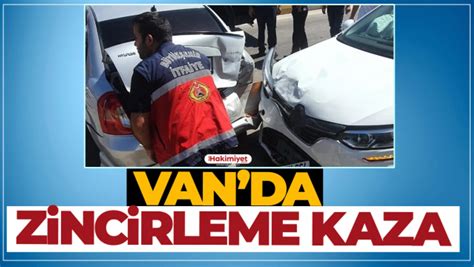 Son Dakika Van Haber Edremit Te Zincirleme Kaza