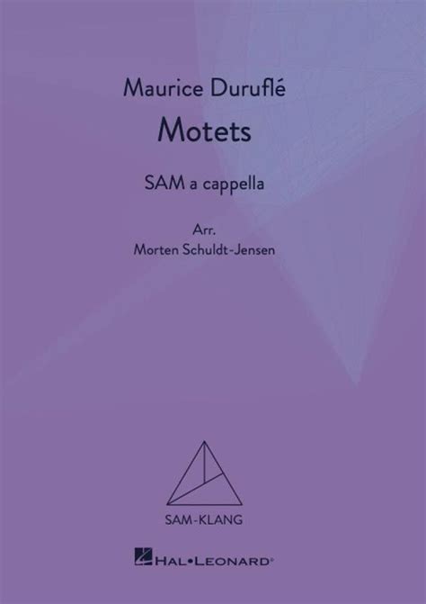 Motets Von Maurice Durufle Noten F R Gemischten Chor