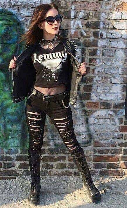 Pin By Julia On Fashion Inspo Heavy Metal Fashion Heavy Metal Girl