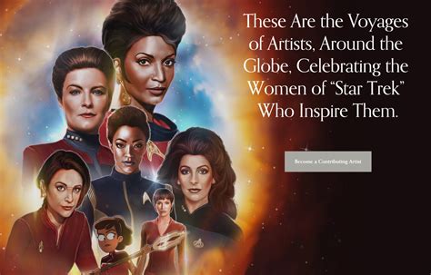 New Fan Art Initiative Shines A Light On Artists And The Women Of Star Trek Who Inspire Them ...