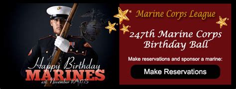 MCL-SCD 247th Marine Corps Birthday Ball | Marine Corps League - South Coast Detachment 22