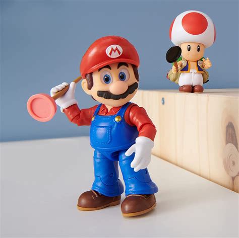 Figura Super Mario Bros La Pel Cula Articulada Cms