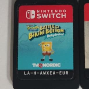 Spongebob Bitwa O Bikini Dolne Nintendo Switch Lubin Kup Teraz Na