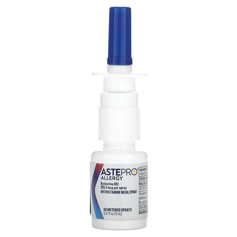 Astepro Allergy Antihistamine Nasal Spray 037 Fl Oz 11 Ml