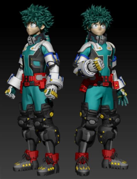 Deku Izuku Midoriya Lucian Bogdan My Hero Academia Costume Hero