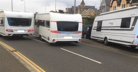 Recap Police Intercept Stolen Caravans As Major Road In Caernarfon