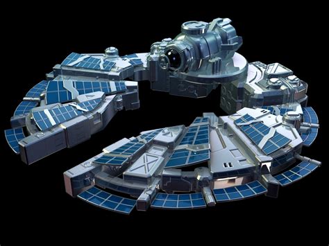 Sci-Fi Space Ship 3D model | CGTrader