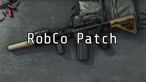 RON HK416 LL RobCo Patch パッチ Fallout4 Mod データベース MOD紹介まとめサイト